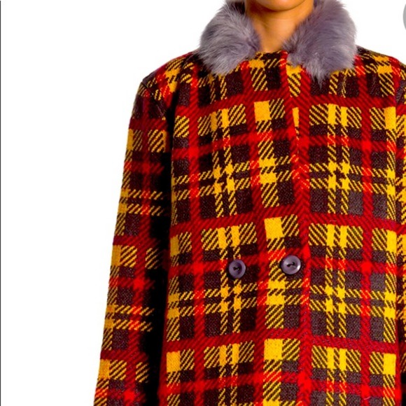 Michelle Nicole Jackets & Blazers - Michelle Nicole Faux Fur trim Sweater Coat NWT Medium NWT